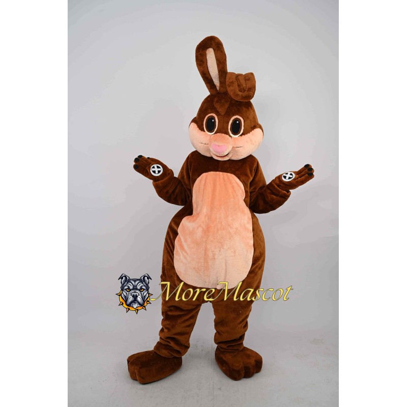 Friendly Rabbit Mascot Costume