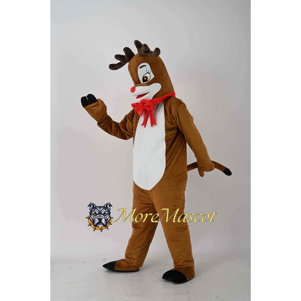 Christmas Reindeer Mascot Costume