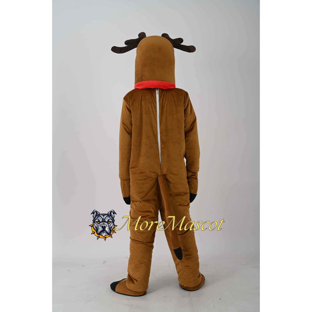 Christmas Reindeer Mascot Costume