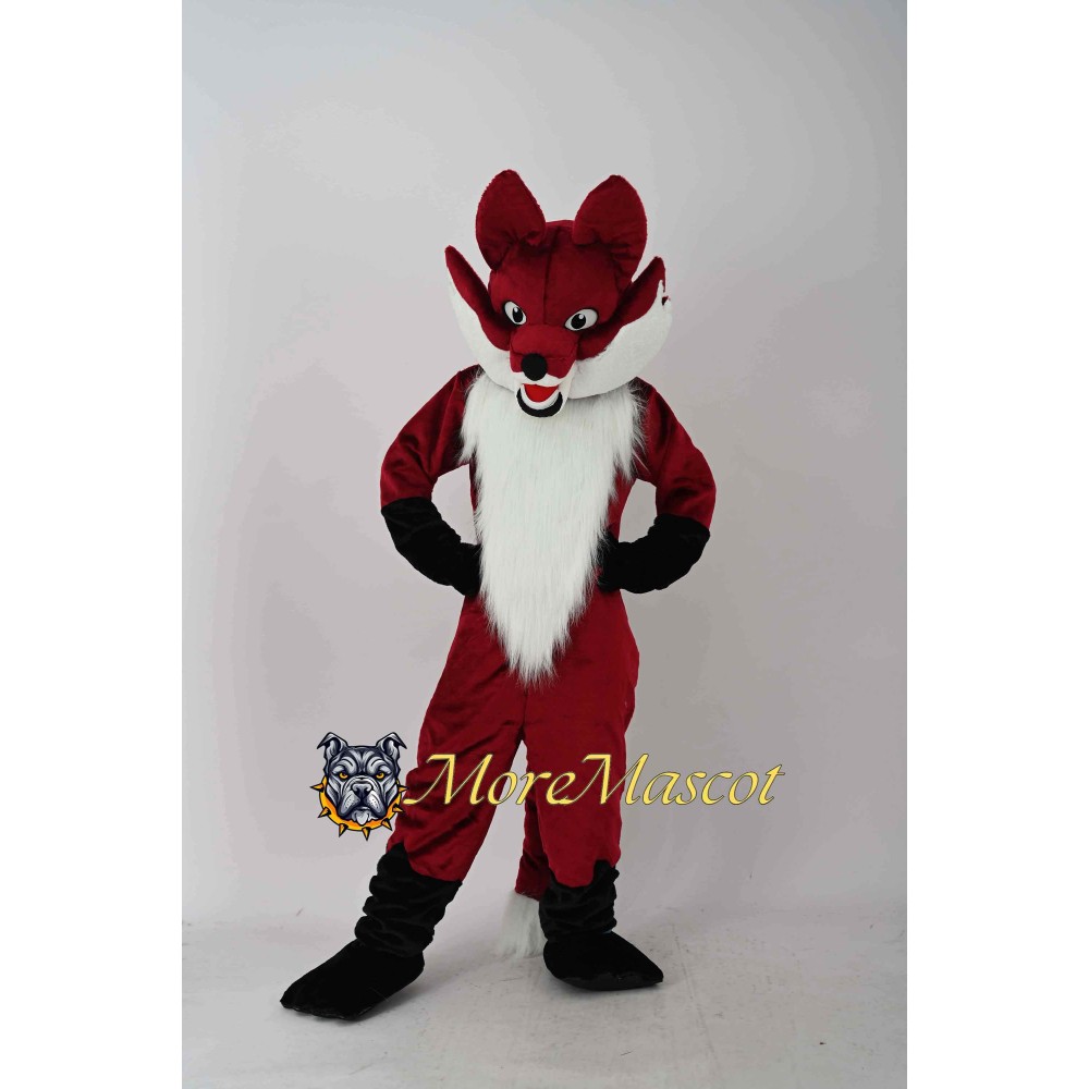 Red Fox Adult Mascot Costume