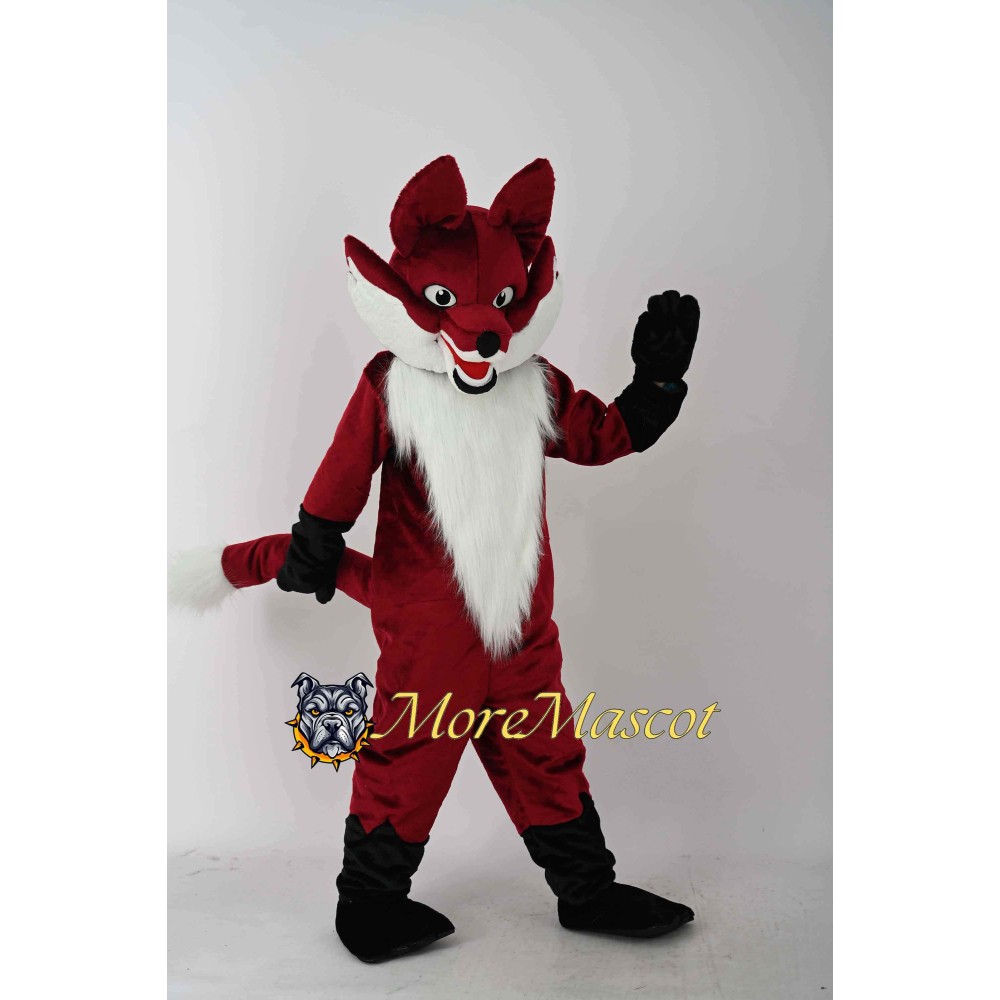 Red Fox Adult Mascot Costume