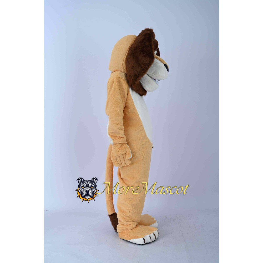 Happy Lion Mascot Costume