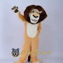 Happy Lion Mascot Costume