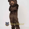 Friendly Brown Bear Mascot Costume