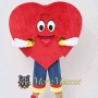 Red Heart Mascot Costume