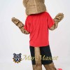 Sport Brown Wolf Mascot Costume