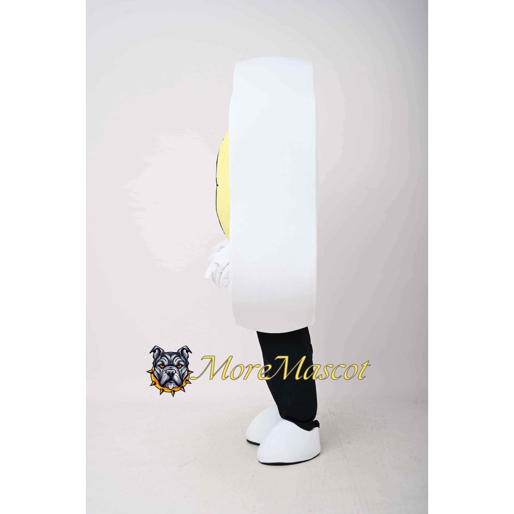 Poached Egg Mascot Costume