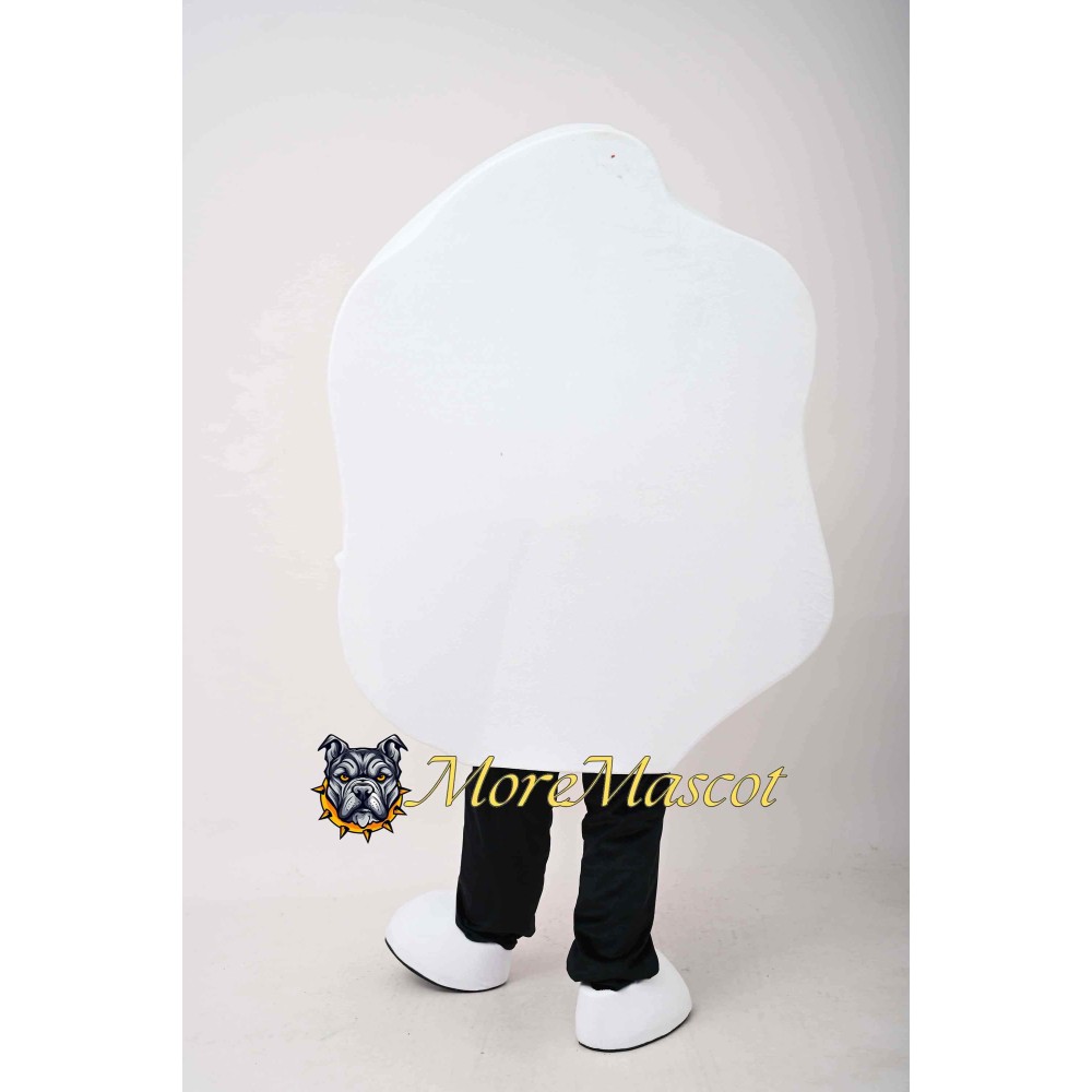 Poached Egg Mascot Costume