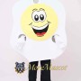 Poached Egg Mascot Costume