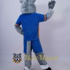 Sport Gray Wolf Mascot Costume