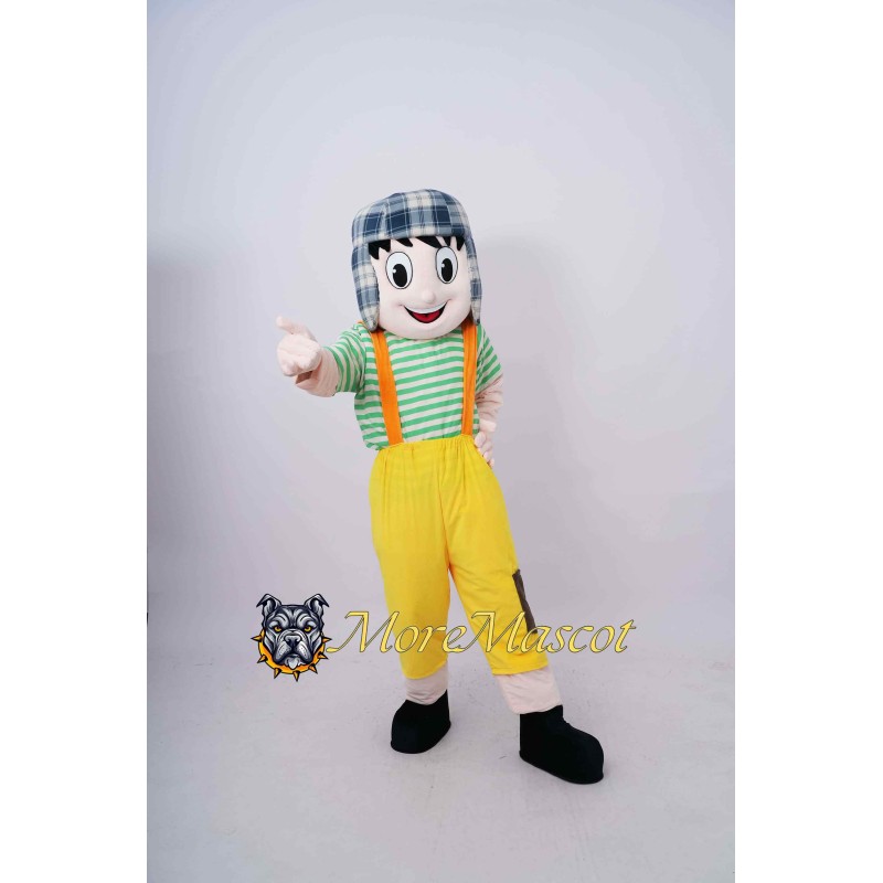 Cute Boy Mascot Costume