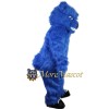 Fierce Blue Bear Mascot Costume
