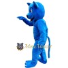 Blue Panther Mascot Costume