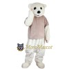 School Polar Bear Mascot Costume