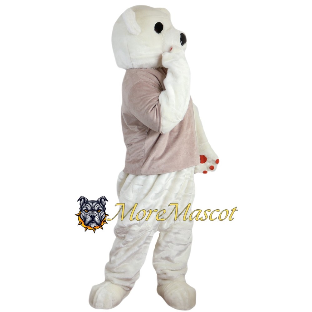 School Polar Bear Mascot Costume