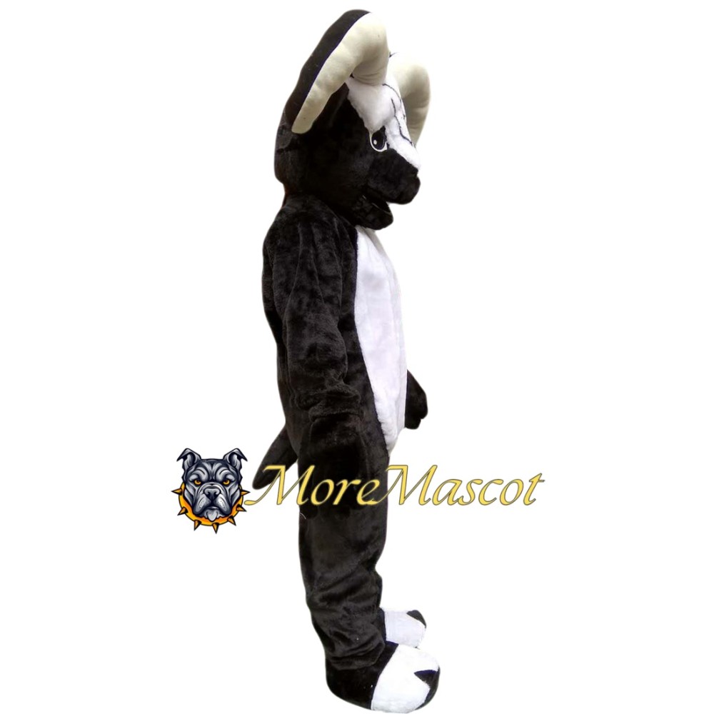 Black Ram Mascot Costume