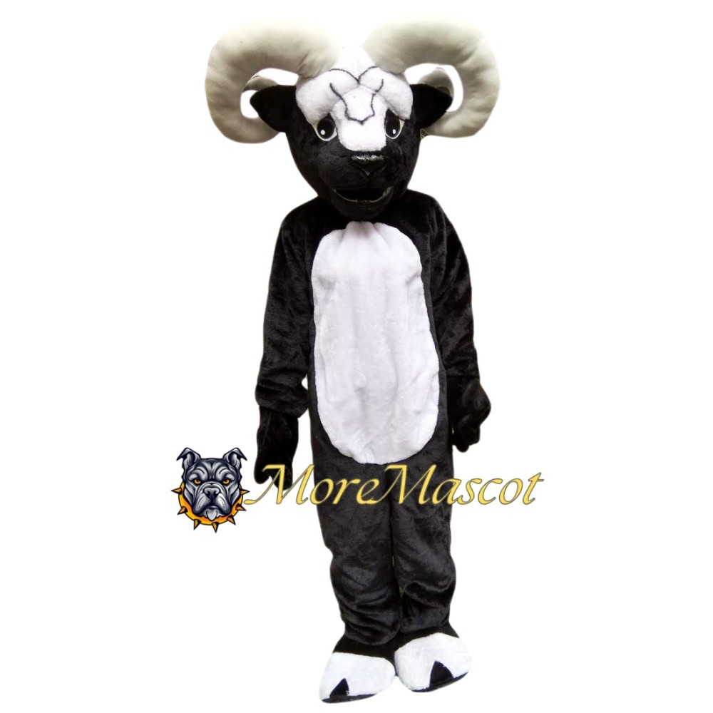 Black Ram Mascot Costume