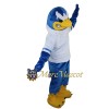 Sports Blue Falcon Mascot Costume