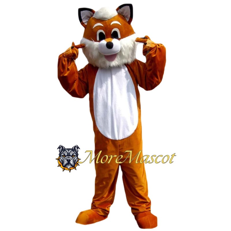 Happy Fox Mascot Costume