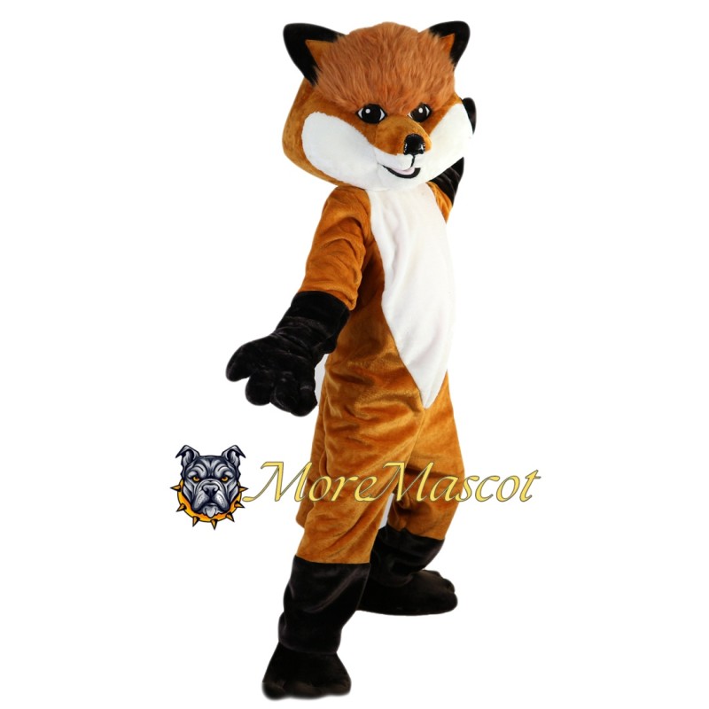 Friendly Fox Mascot Costume