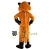 Friendly Fox Mascot Costume