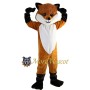 Friendly Fox Mascot Costume