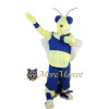 Blue & Yellow Bee Mascot Costume