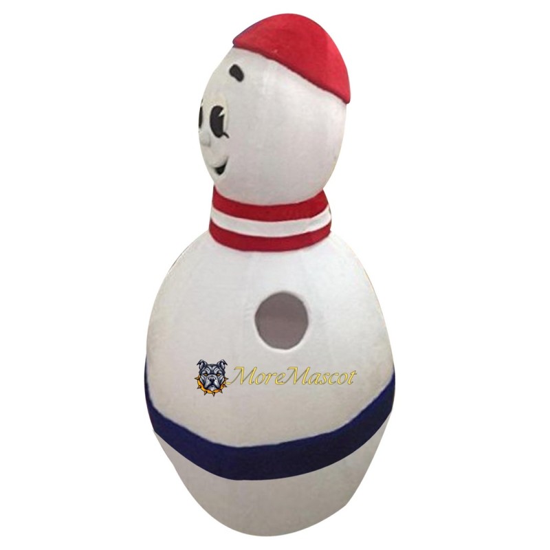 Cartoon Bowling Bottle Mascot Costume