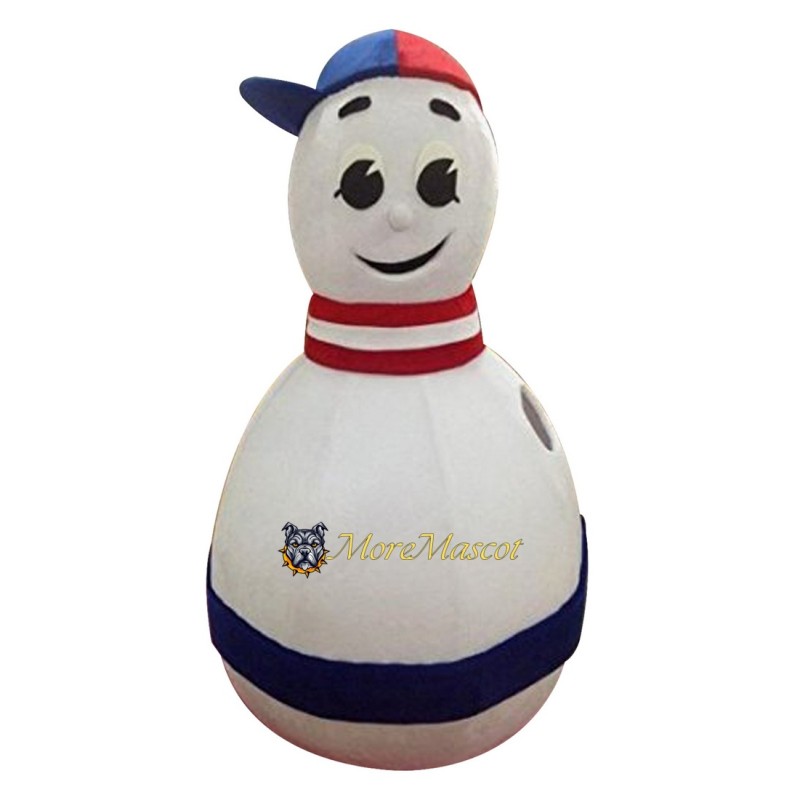 Cartoon Bowling Bottle Mascot Costume