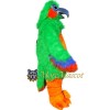 Superb Green Parrot Mascot Costume