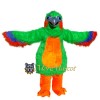 Superb Green Parrot Mascot Costume