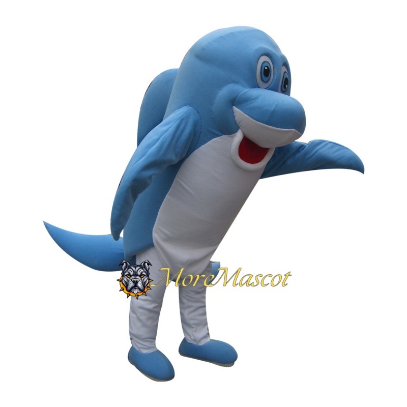 Kind Dolphin Mascot Costume