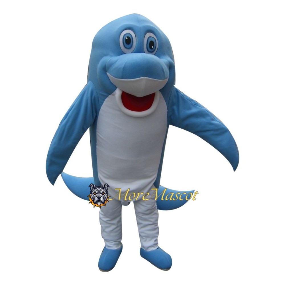 Kind Dolphin Mascot Costume