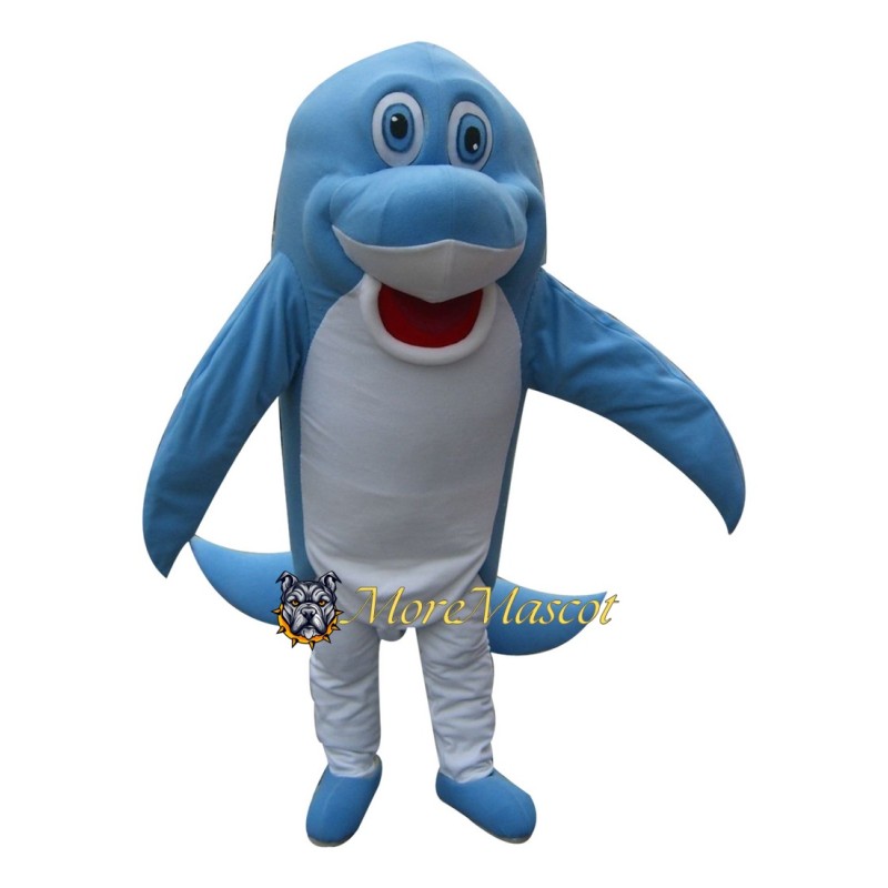 Kind Dolphin Mascot Costume