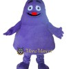 Cartoon Purple Monster Mascot Costume