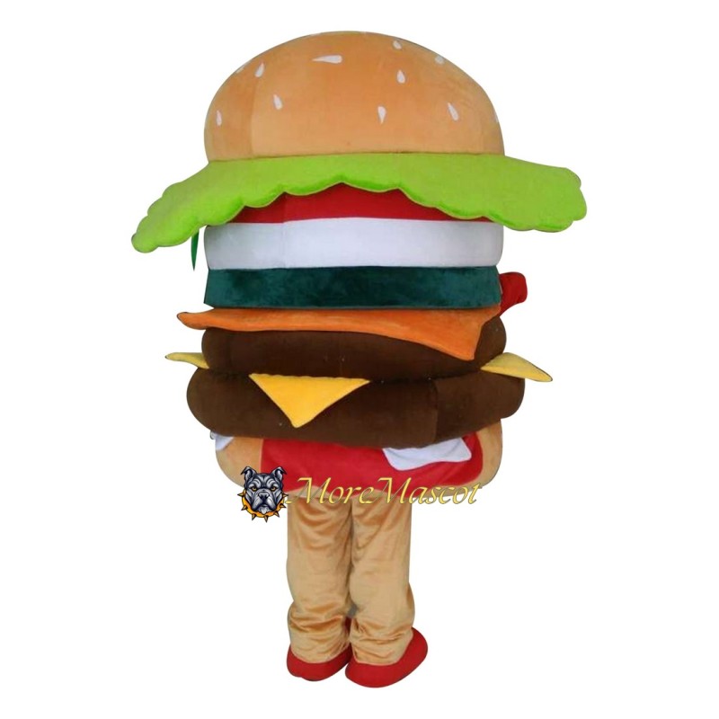 Delicious Hamburger Mascot Costume