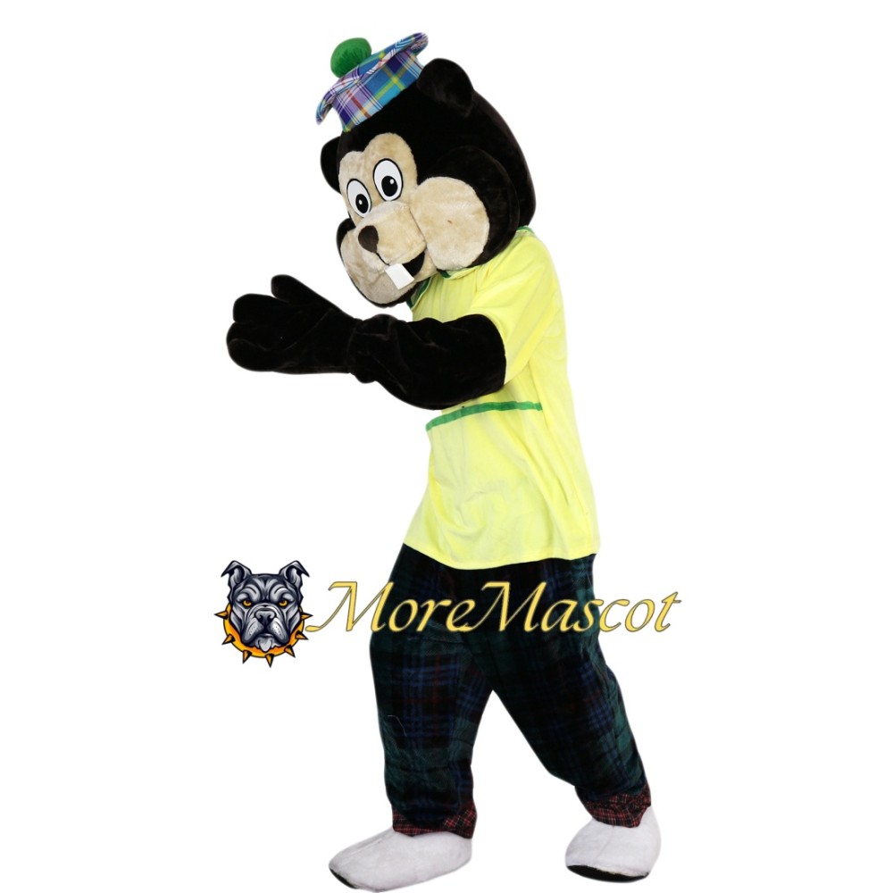 Cute Squirrel Boy Mascot Costume