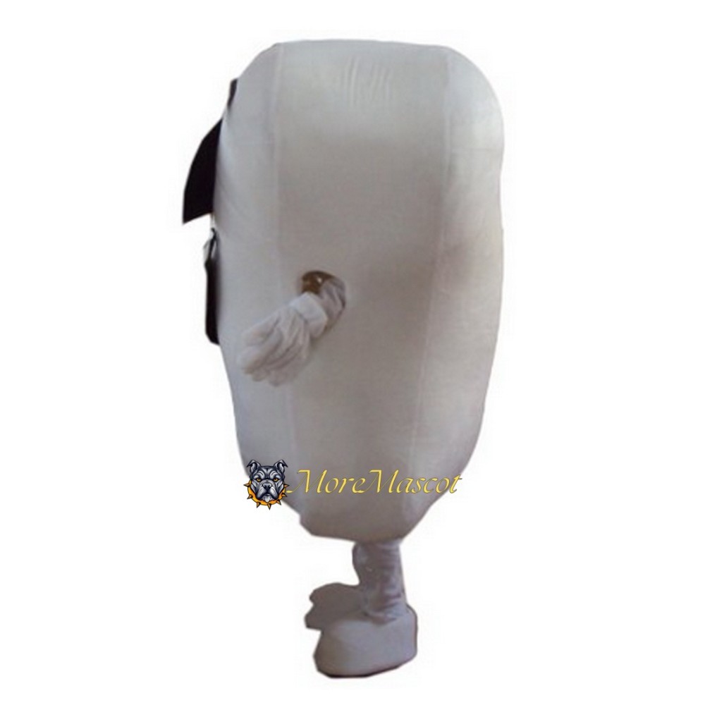 Tooth and Toothbrush Mascot Costume