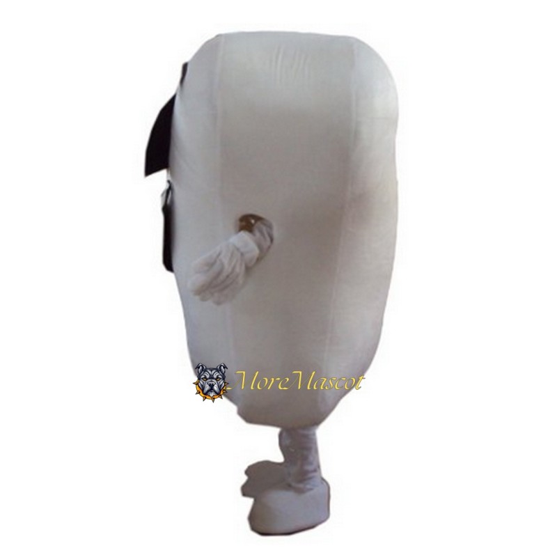 Tooth and Toothbrush Mascot Costume