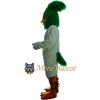 Green & White Eagle Mascot Costume