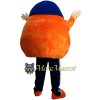 Orange Ball Mascot Costume
