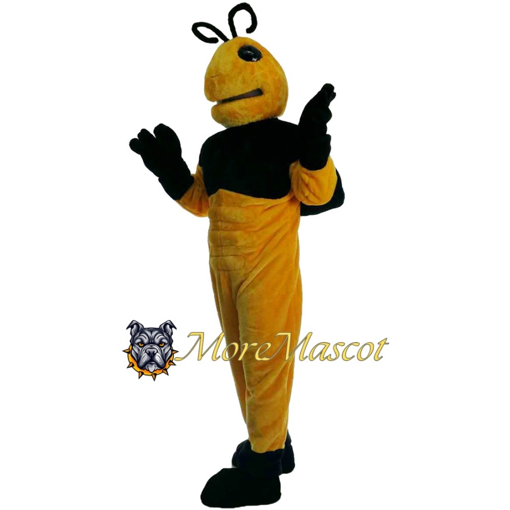 Muscle Bee Mascot Costume