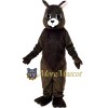 Excellent Brown Rabbit Mascot Costume