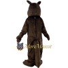 Excellent Brown Rabbit Mascot Costume