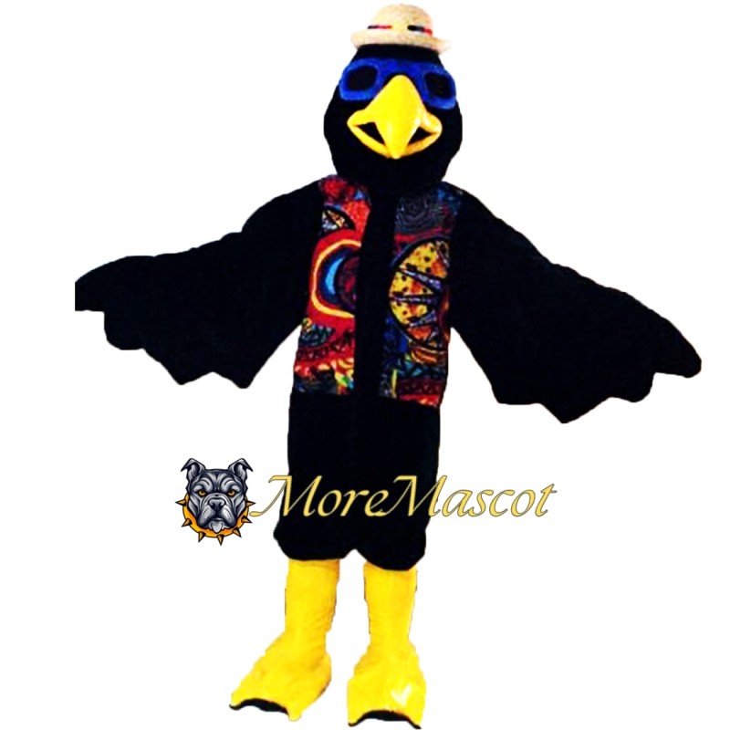Glasses Eagle Mascot Costume