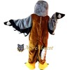 Gray & Brown Bird Mascot Costume