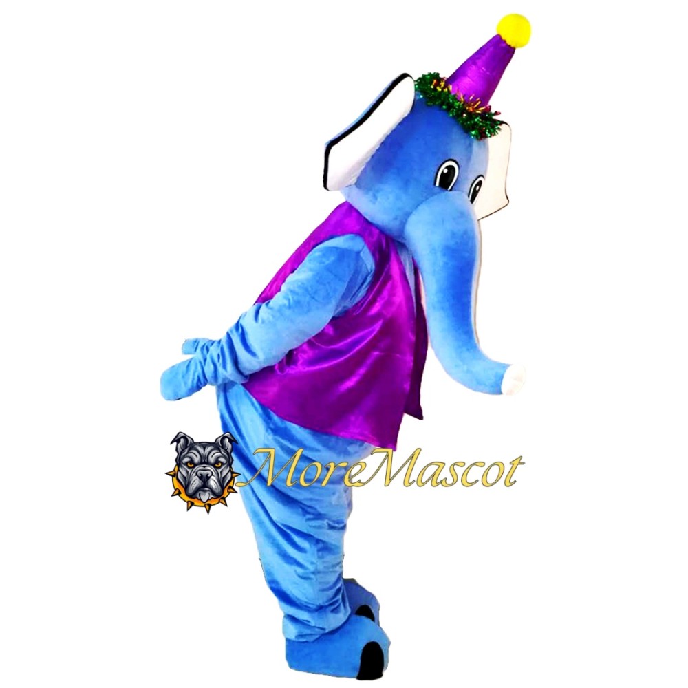 Performing Elephant Mascot Costume