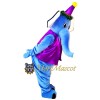 Performing Elephant Mascot Costume