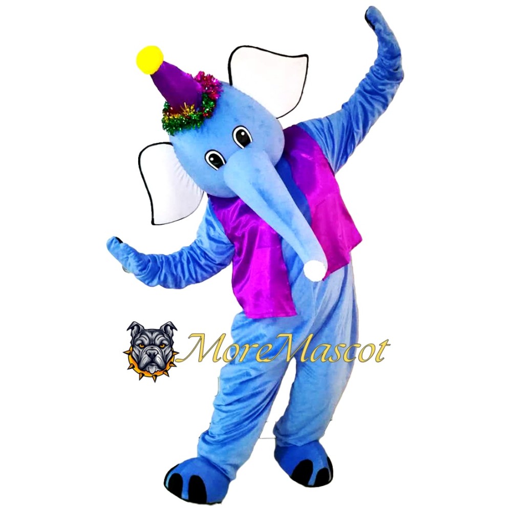 Performing Elephant Mascot Costume