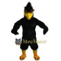Superb Black Eagle Mascot Costume